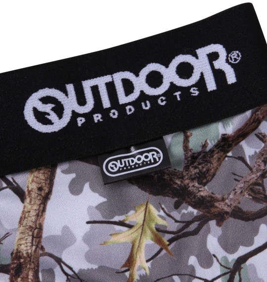 大きいサイズ メンズ OUTDOOR PRODUCTS エステル ベア天 カモフラ柄 ボクサーパンツ グレー 1249-3261-1 3L 4L 5L 6L