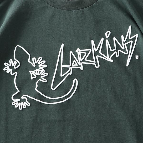 大きいサイズ メンズ LARKiNS ラーキンス 発砲プリント 半袖 Tシャツ lc036-224