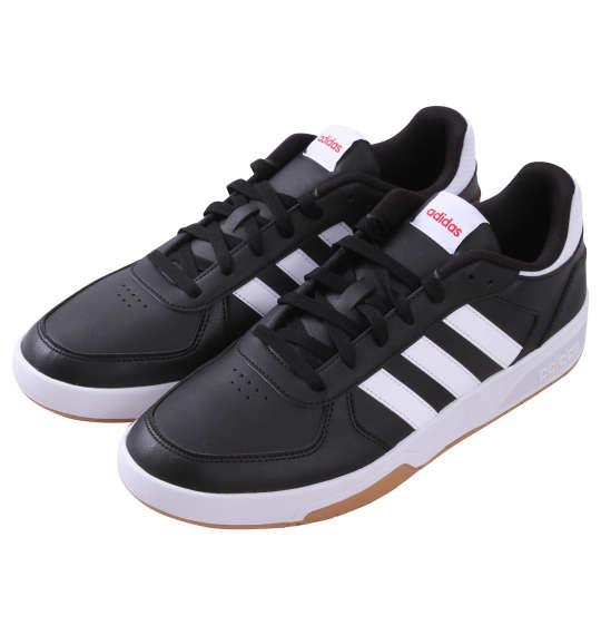 大きいサイズ メンズ adidas スニーカー COURTBEAT M コアブラック 1240-3256-2 29 30 31 32