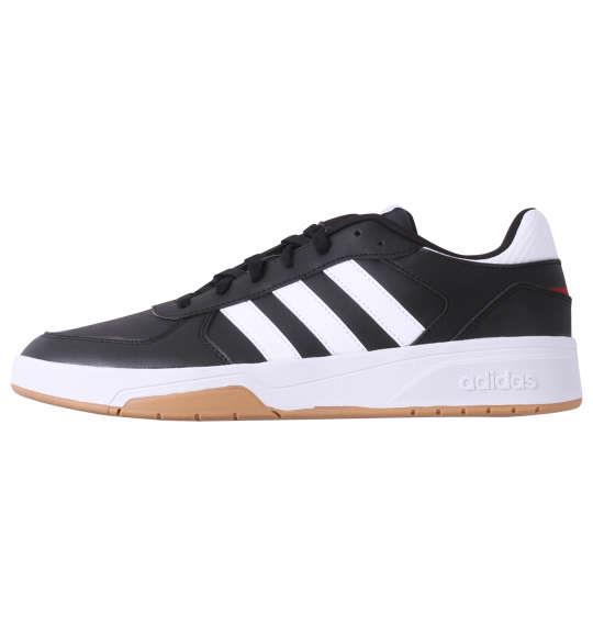 大きいサイズ メンズ adidas スニーカー COURTBEAT M コアブラック 1240-3256-2 29 30 31 32