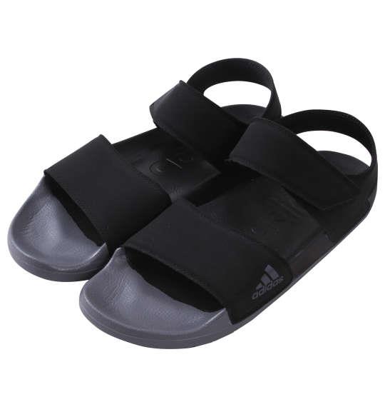 大きいサイズ メンズ adidas サンダル ADILETTE SANDAL U コアブラック 1240-3258-1 30.5 31.5