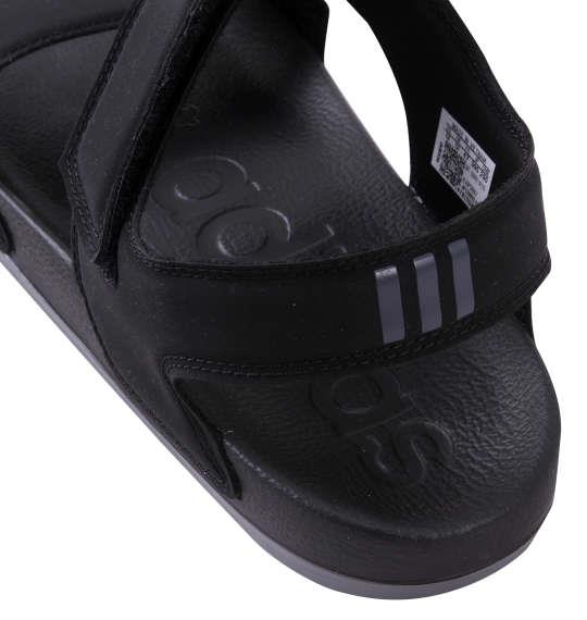 大きいサイズ メンズ adidas サンダル ADILETTE SANDAL U コアブラック 1240-3258-1 30.5 31.5