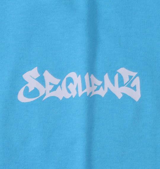 大きいサイズ メンズ SEQUENZ SQNZタグズ 半袖 Tシャツ アクア 1258-3284-3 3L 4L 5L 6L