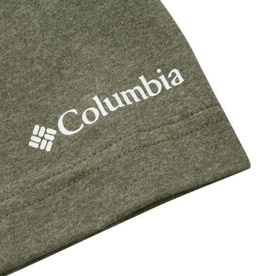 大きいサイズ メンズ Columbia テックトレイルフロントグラフィック ショートスリーブ Tシャツ ストーングリーンヘザー 1278-3230-1 1X 2X 3X 4X 5X 6X