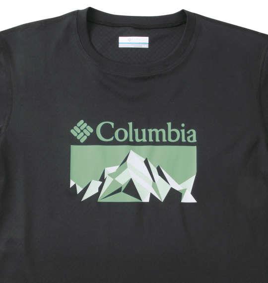 大きいサイズ メンズ Columbia ゼロルールズ ショートスリーブ グラフィック Tシャツ ブラック 1278-3231-2 1X 2X 3X 4X 5X 6X