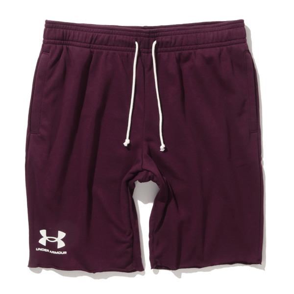 【bb1020】大きいサイズ メンズ UNDER ARMOUR アンダーアーマー スウェット ショートパンツ ハーフパンツ ショーツ RIVAL TERRY SHORT USA直輸入 1361631-572