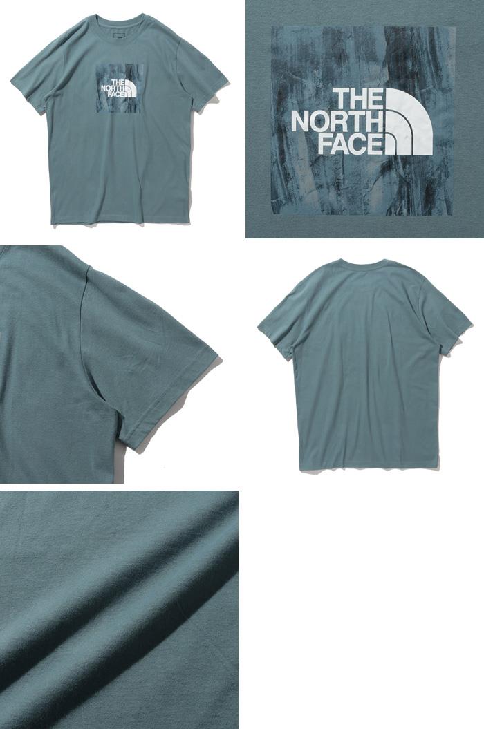 大きいサイズ メンズ THE NORTH FACE ノースフェイス プリント 半袖 Tシャツ SS BOXED IN TEE USA直輸入 nf0a475a-a9l