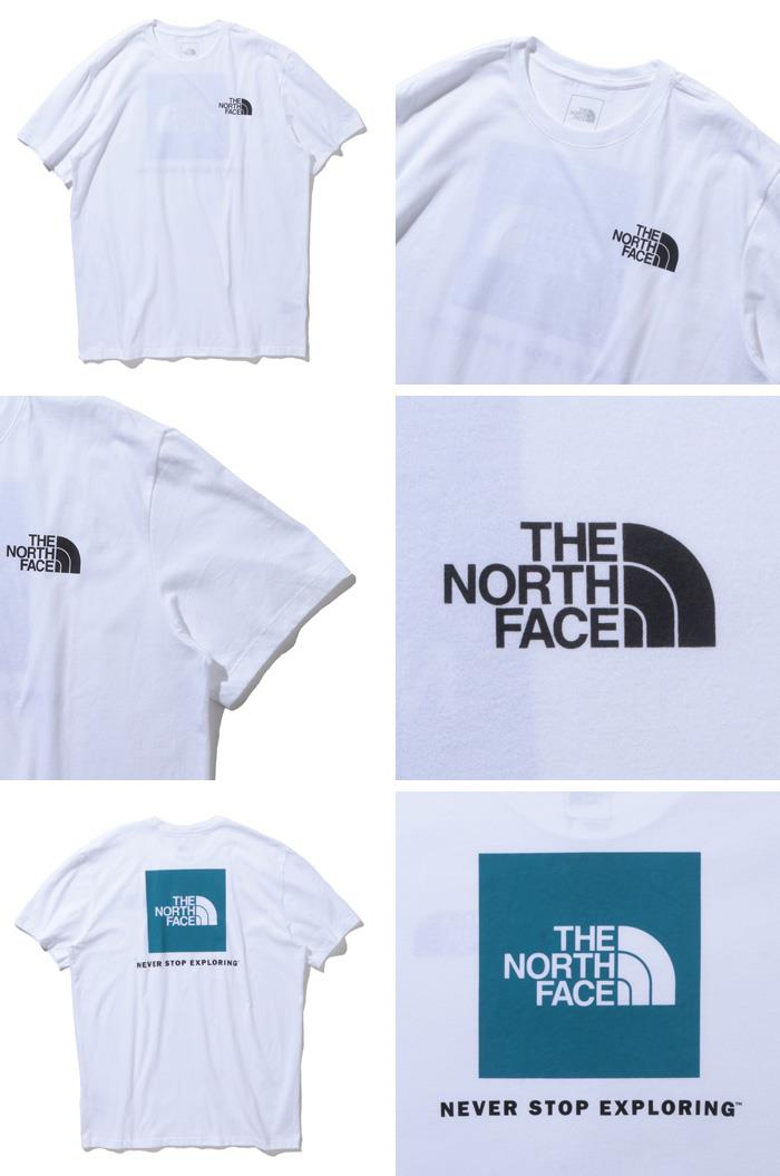 大きいサイズ メンズ THE NORTH FACE ノースフェイス 半袖 プリント Tシャツ SS BOX NSE TEE USA直輸入 nf0a4763-50u