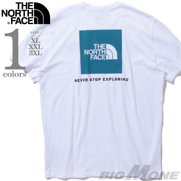 大きいサイズ メンズ THE NORTH FACE ノースフェイス 半袖 プリント Tシャツ SS BOX NSE TEE USA直輸入 nf0a4763-50u