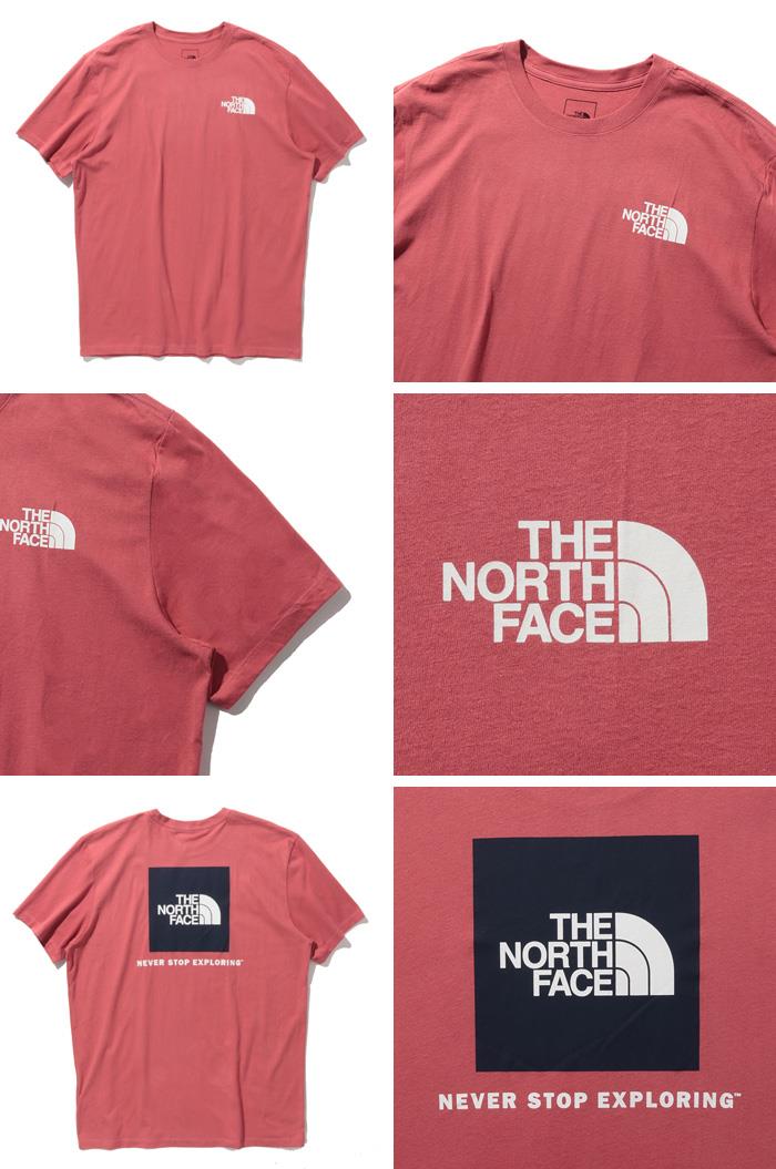 大きいサイズ メンズ THE NORTH FACE ノースフェイス 半袖 プリント Tシャツ SS BOX NSE TEE USA直輸入 nf0a4763-396