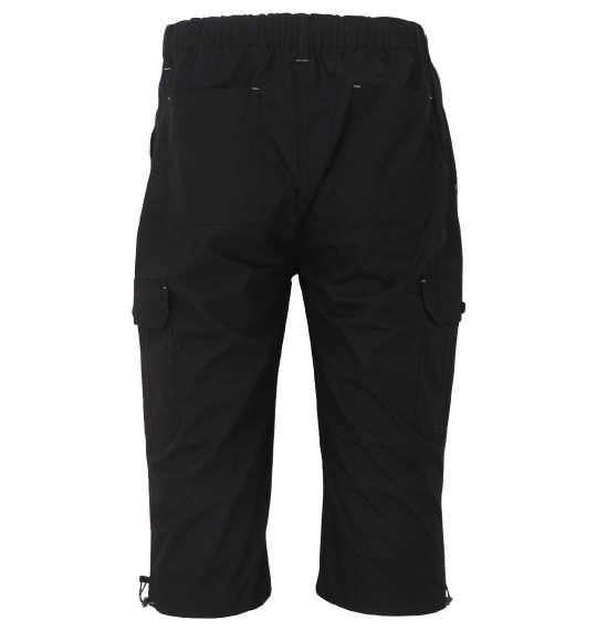 大きいサイズ メンズ OUTDOOR PRODUCTS TCウェザー カーゴ クロップド パンツ ブラック 1254-3210-2 3L 4L 5L 6L 7L 8L