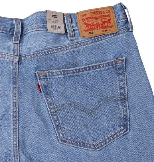 大きいサイズ メンズ Levi's 469ルーズ デニム ショーツ ライトブルーウォッシュ 1274-3210-1 38 40 42 44