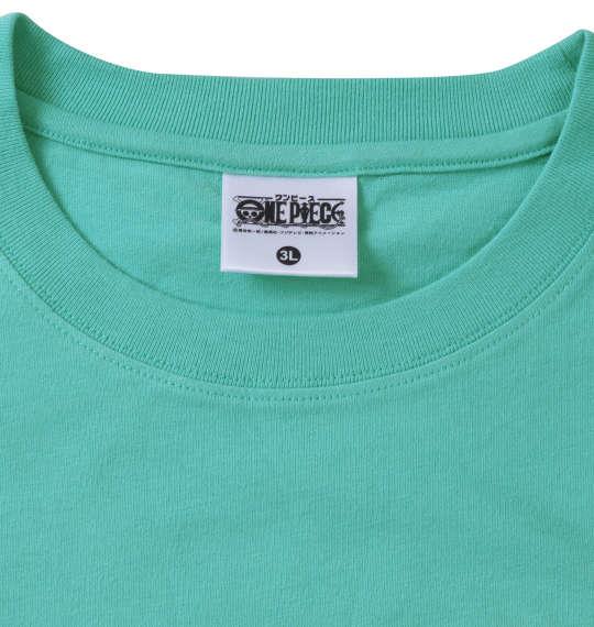 大きいサイズ メンズ ONE PIECE チョッパー 半袖 Tシャツ スモークグリーン 1278-3530-2 3L 4L 5L 6L 8L