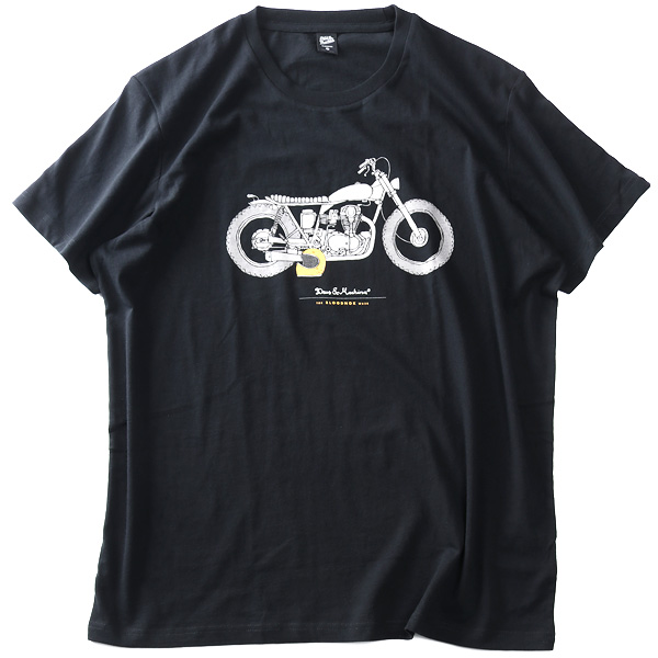 デウスエクスマキナ 半袖Ｔシャツ トライアンフモーターサイクル アメリカ製