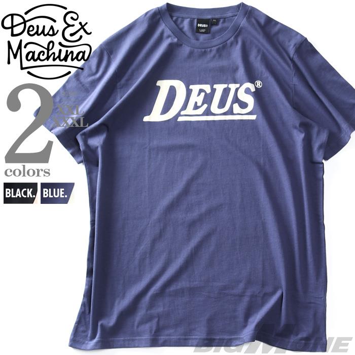 【bb0623】大きいサイズ メンズ DEUS EX MACHINA デウス エクス マキナ プリント 半袖 Tシャツ ACES TEE USA直輸入 dmw221181d