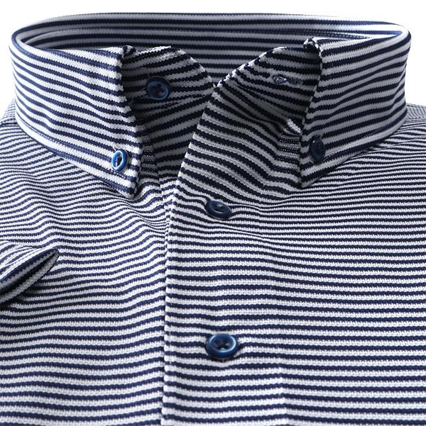 2点目半額 大きいサイズ メンズ FLEX SHIRTS 半袖 ニット プルオーバー ワイシャツ ビズポロスタイル ボタンダウン 吸汗速乾 ビジカジ dxfs80-02