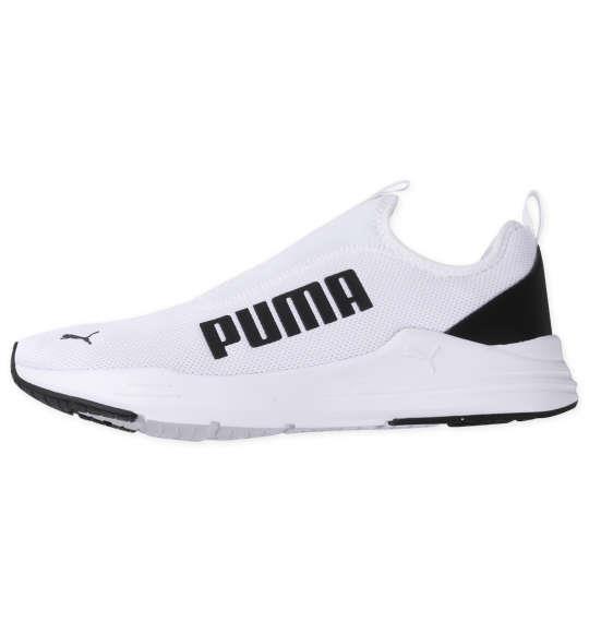 大きいサイズ メンズ PUMA スニーカー プーマワイヤードラピッド プーマホワイト 1240-3223-1 30 31 32