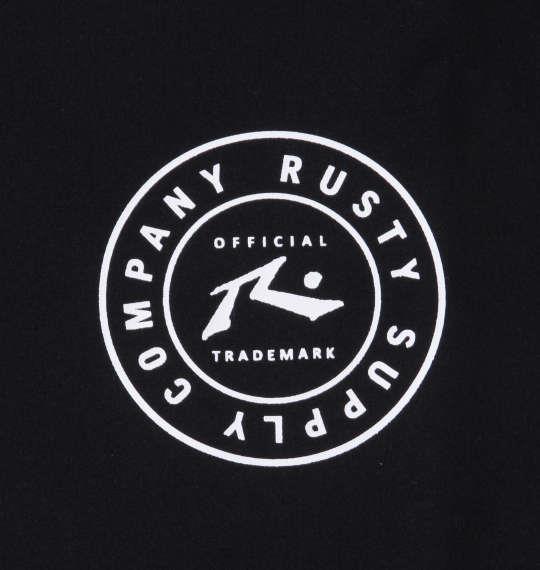 大きいサイズ メンズ RUSTY PEARTEX 半袖 Tシャツ ブラック 1278-3512-2 3L 4L 5L 6L 8L