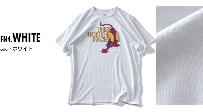 大きいサイズ メンズ THE NORTH FACE ノースフェイス プリント 半袖 Tシャツ SS CNY TEE USA直輸入 nf0a5j9g-fn4