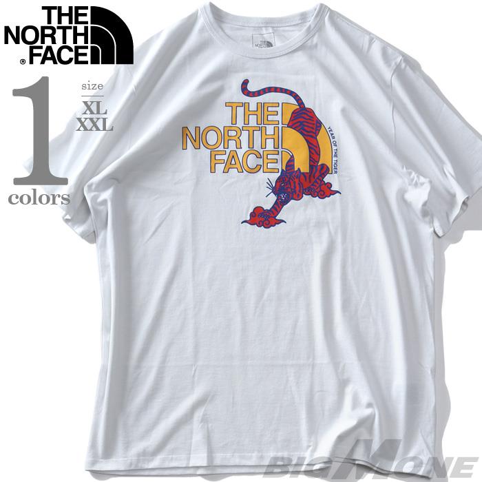 大きいサイズ メンズ THE NORTH FACE ノースフェイス プリント 半袖 Tシャツ SS CNY TEE USA直輸入 nf0a5j9g-fn4