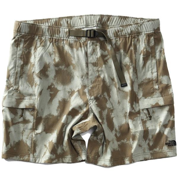 【bb1020】大きいサイズ メンズ THE NORTH FACE ノースフェイス ベルト付 ショーツ ショートパンツ ハーフパンツ PRINTED CLASS V BELTED SHORT USA直輸入 nf0a7qla-53m