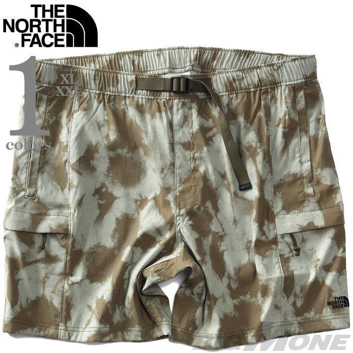 【bb1020】大きいサイズ メンズ THE NORTH FACE ノースフェイス ベルト付 ショーツ ショートパンツ ハーフパンツ PRINTED CLASS V BELTED SHORT USA直輸入 nf0a7qla-53m