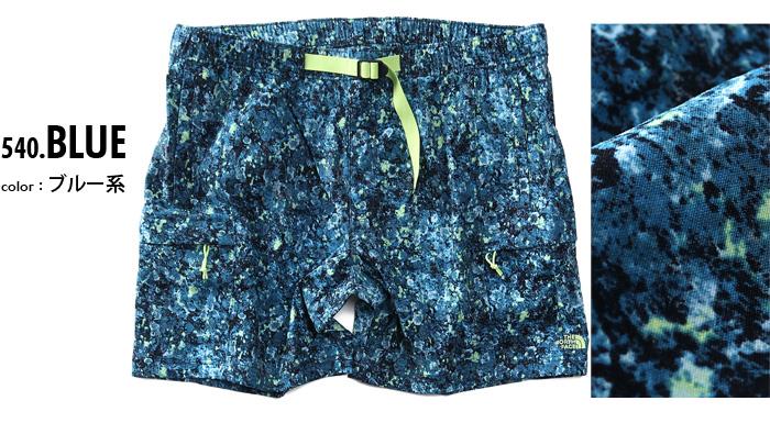 【bb1020】大きいサイズ メンズ THE NORTH FACE ノースフェイス ベルト付 ショーツ ショートパンツ ハーフパンツ PRINTED CLASS V BELTED SHORT USA直輸入 nf0a7qla-540