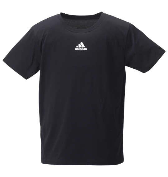 大きいサイズ メンズ adidas 2P クルーネック 半袖 Tシャツ イェールネイビー × ブラック 1249-3280-1 3L 4L 5L 6L 8L