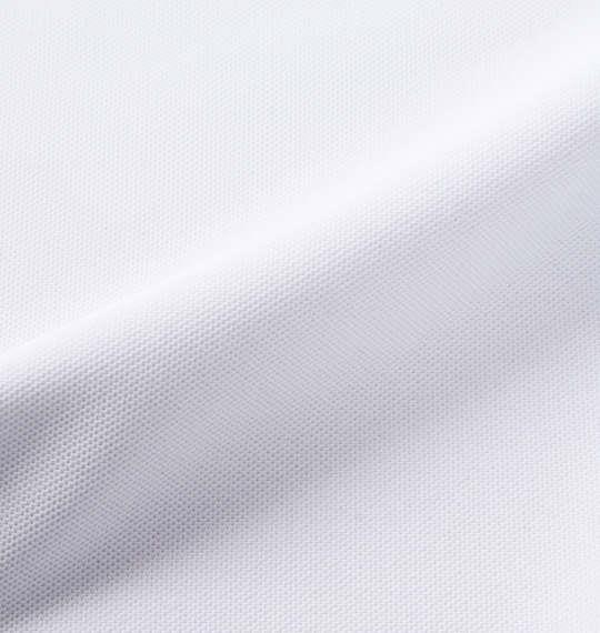大きいサイズ メンズ DESCENTE SUNSCREEN ミニ鹿の子 FULL GRAPHIC 半袖 ポロシャツ ホワイト 1278-3272-1 3L 4L 5L 6L