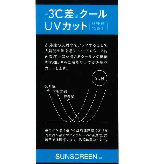 大きいサイズ メンズ DESCENTE SUNSCREEN ミニ鹿の子 FULL GRAPHIC 半袖 ポロシャツ ホワイト 1278-3272-1 3L 4L 5L 6L