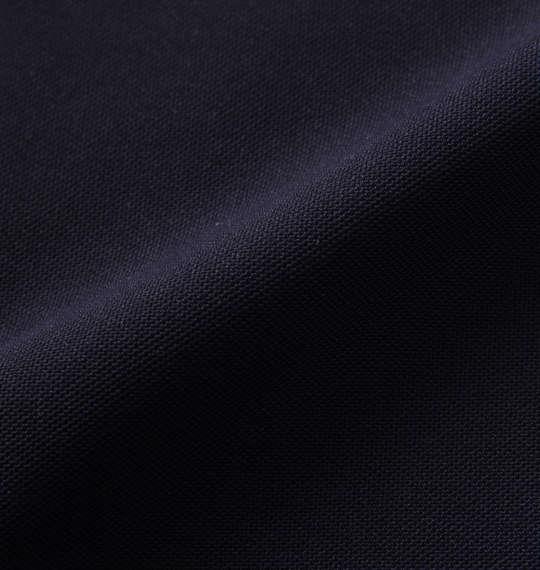 大きいサイズ メンズ DESCENTE SUNSCREEN ミニ鹿の子 FULL GRAPHIC 半袖 ポロシャツ ネイビー 1278-3272-2 3L 4L 5L 6L