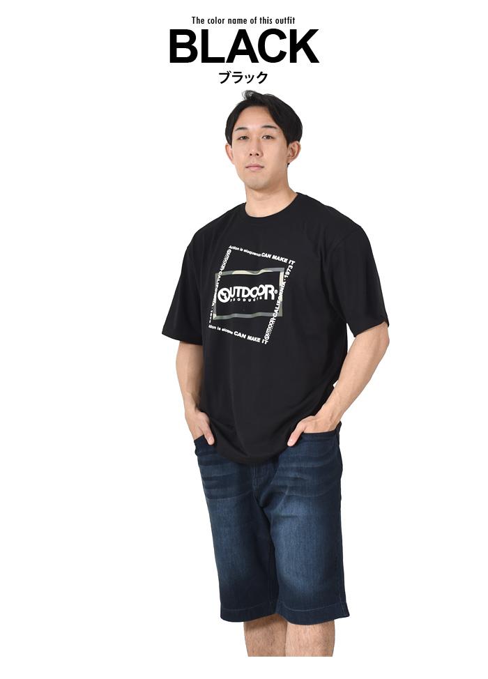 大きいサイズ メンズ OUTDOOR PRODUCTS アウトドアプロダクツ 半袖 プリント Tシャツ c5339e