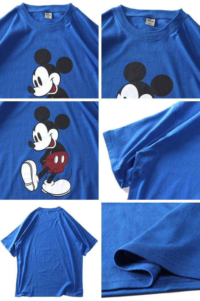 大きいサイズ メンズ Disney ディズニー プリント 半袖 Tシャツ 32603200 【uk0312】
