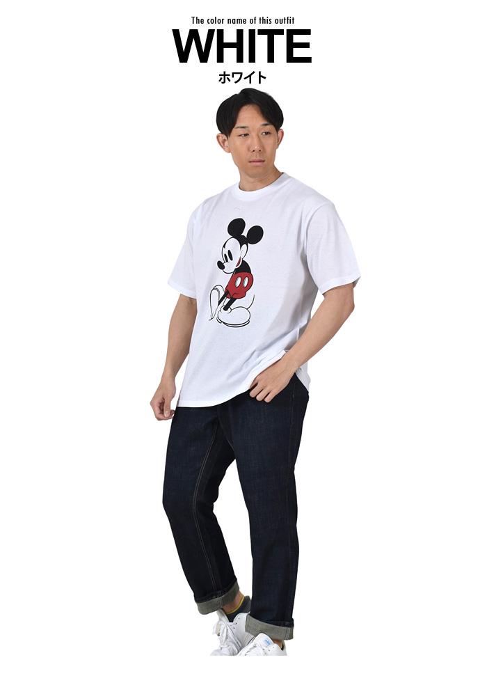 大きいサイズ メンズ Disney ディズニー プリント 半袖 Tシャツ 32603200