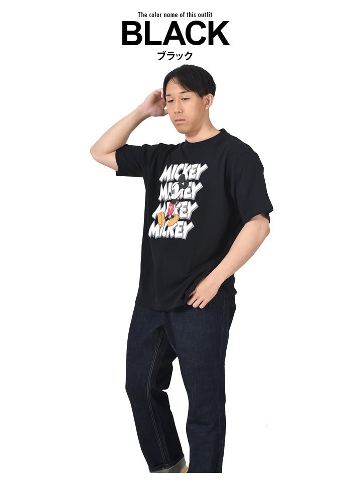 大きいサイズ メンズ Disney ディズニー プリント 半袖 Tシャツ 32603201