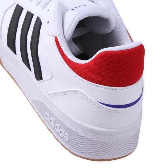 大きいサイズ メンズ adidas スニーカー COURTBEAT M フットウェアホワイト 1240-3256-1 29 30 31 32