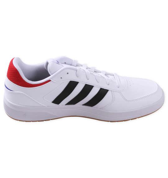 大きいサイズ メンズ adidas スニーカー COURTBEAT M フットウェアホワイト 1240-3256-1 29 30 31 32