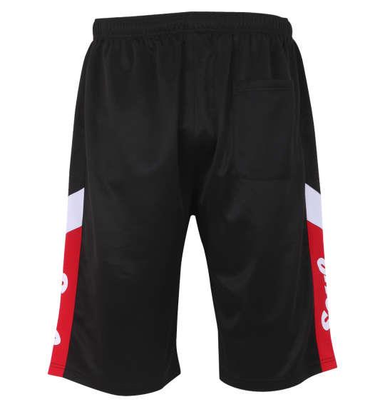 大きいサイズ メンズ SOUL SPORTS × 新日本プロレス ジャージ ハーフパンツ ブラック 1274-3278-2 3L 4L 5L 6L 8L