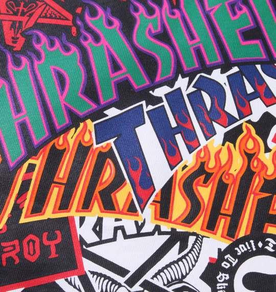大きいサイズ メンズ THRASHER 半袖 Tシャツ ホワイト 1278-3533-1 3L 4L 5L 6L 8L
