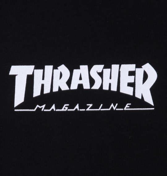 大きいサイズ メンズ THRASHER 半袖 Tシャツ ブラック 1278-3533-2 3L 4L 5L 6L 8L