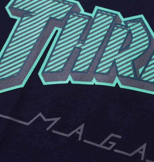 大きいサイズ メンズ THRASHER 半袖 Tシャツ ネイビー 1278-3534-1 3L 4L 5L 6L 8L
