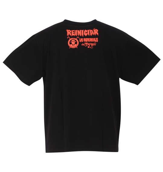 大きいサイズ メンズ 新日本プロレス 内藤哲也「REINICIAR」 半袖 Tシャツ ブラック 1278-3591-1 3L 4L 5L 6L 8L