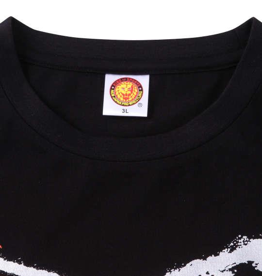 大きいサイズ メンズ 新日本プロレス 内藤哲也「REINICIAR」 半袖 Tシャツ ブラック 1278-3591-1 3L 4L 5L 6L 8L
