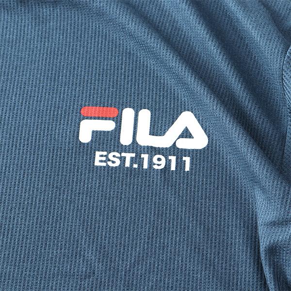 大きいサイズ メンズ FILA フィラ ワッフルメッシュ カチオン 半袖 Tシャツ + ハーフパンツ 上下セット 213336h