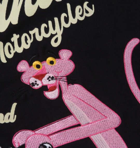 大きいサイズ メンズ PINK PANTHER × FLAGSTAFF ピンクパンサー 半袖 Tシャツ ブラック 1278-3287-2 3L 4L 5L 6L 8L