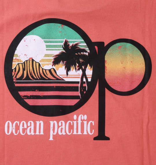 大きいサイズ メンズ OCEAN PACIFIC 天竺 半袖 Tシャツ ピンク 1278-3296-4 3L 4L 5L 6L 8L