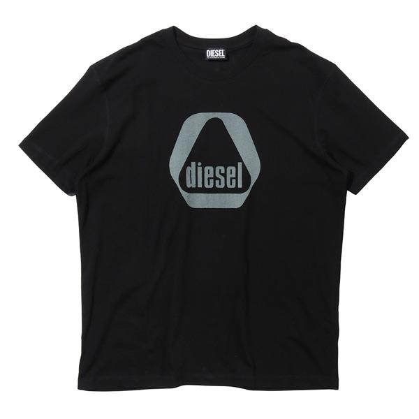 大きいサイズ メンズ DIESEL ディーゼル プリント 半袖 Tシャツ 直輸入品 a09674-0catm