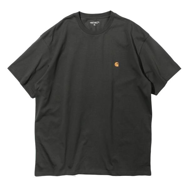 大きいサイズ メンズ CARHARTT カーハート ロゴ刺繍 半袖 Tシャツ USA直輸入 i026391