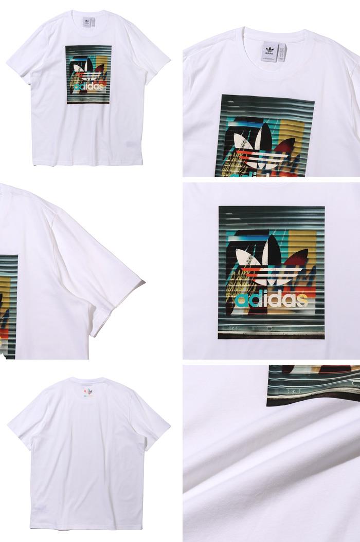 大きいサイズ メンズ ADIDAS アディダス プリント 半袖 Tシャツ USA直輸入 ib1404