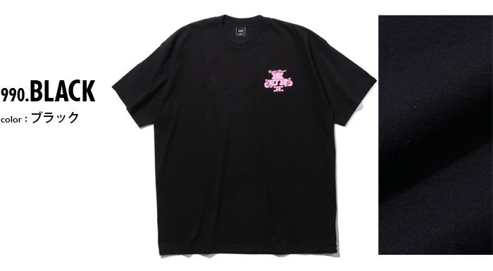 大きいサイズ メンズ HUF ハフ プリント 半袖 Tシャツ USA直輸入 ts01939